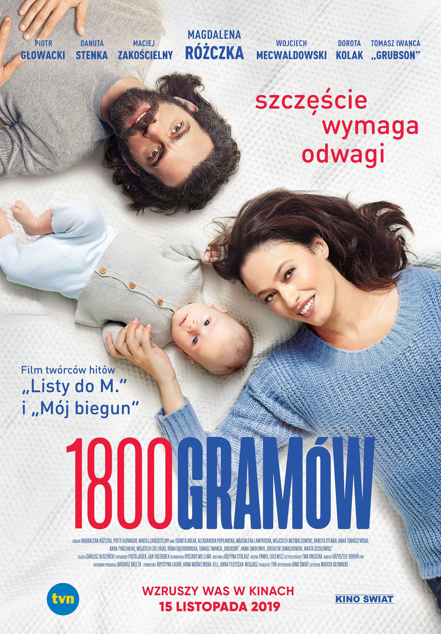 Polski plakat filmu '1800 Gramów'