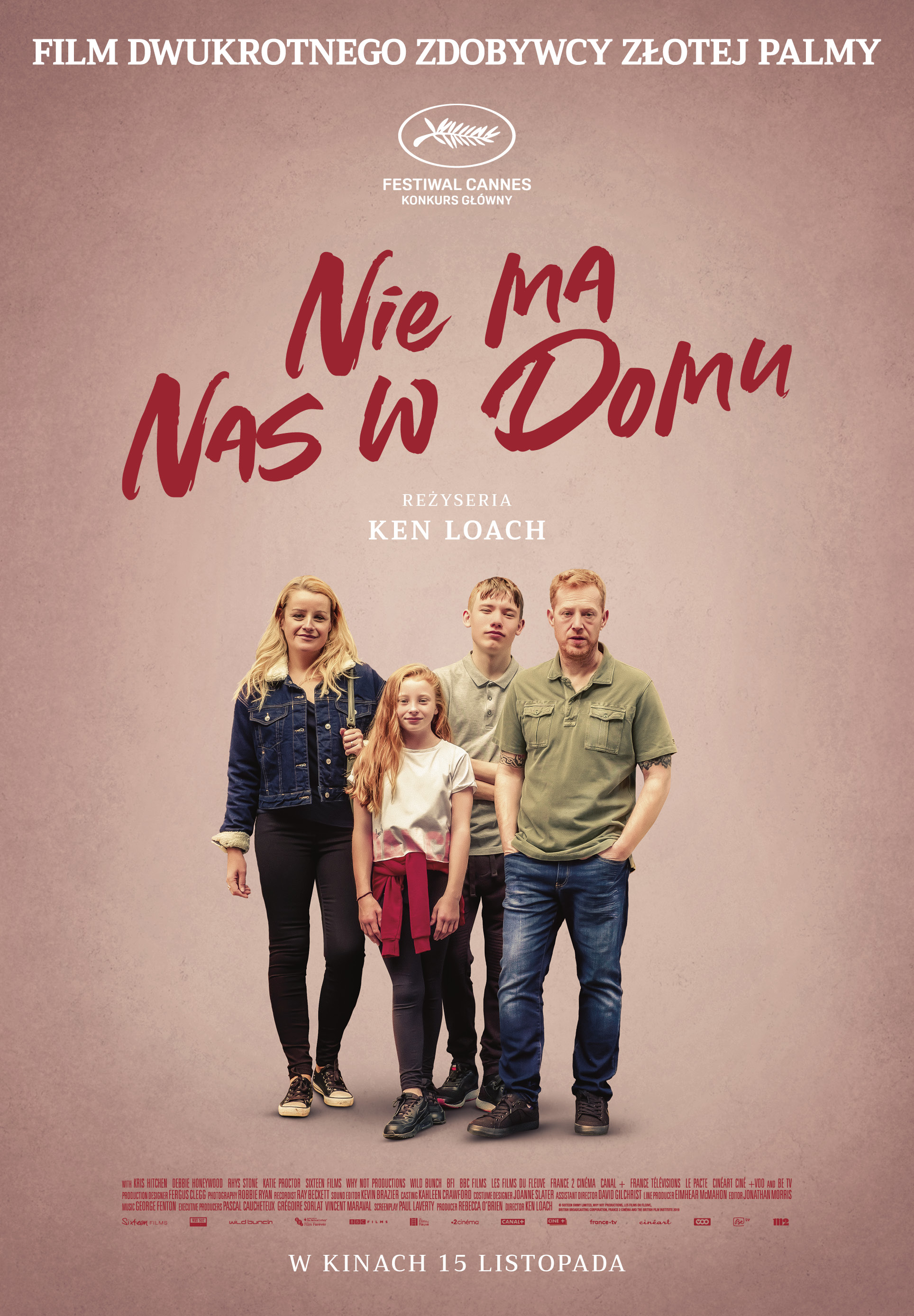 Polski plakat filmu 'Nie Ma Nas W Domu'