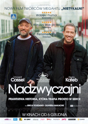 Przód ulotki filmu 'Nadzwyczajni'