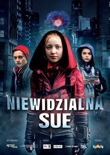 Przód ulotki filmu 'Niewidzialna Sue'