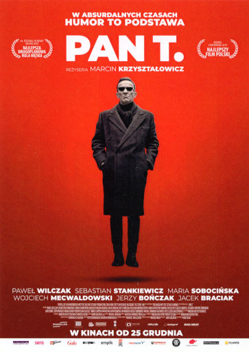 Przód ulotki filmu 'Pan T.'