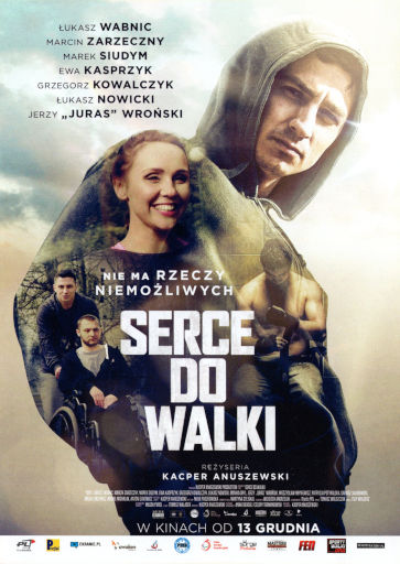 Przód ulotki filmu 'Serce Do Walki'