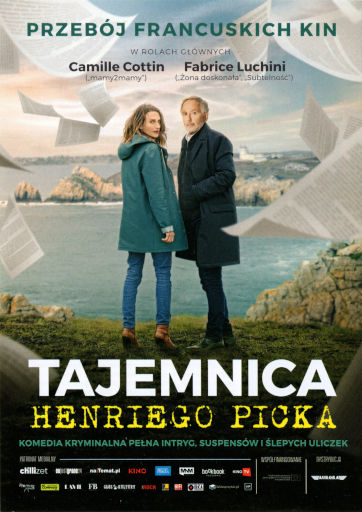 Przód ulotki filmu 'Tajemnica Henriego Picka'