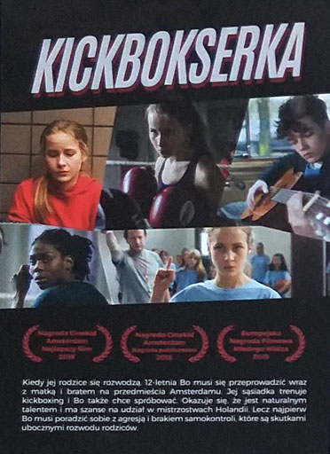 Tył ulotki filmu 'Kickbokserka'