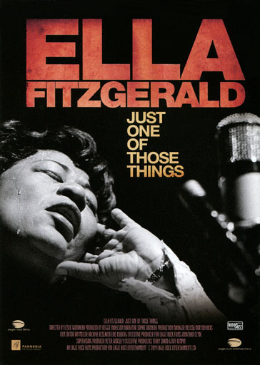 Przód ulotki filmu 'Ella Fitzgerald. Just One Of Those Things'