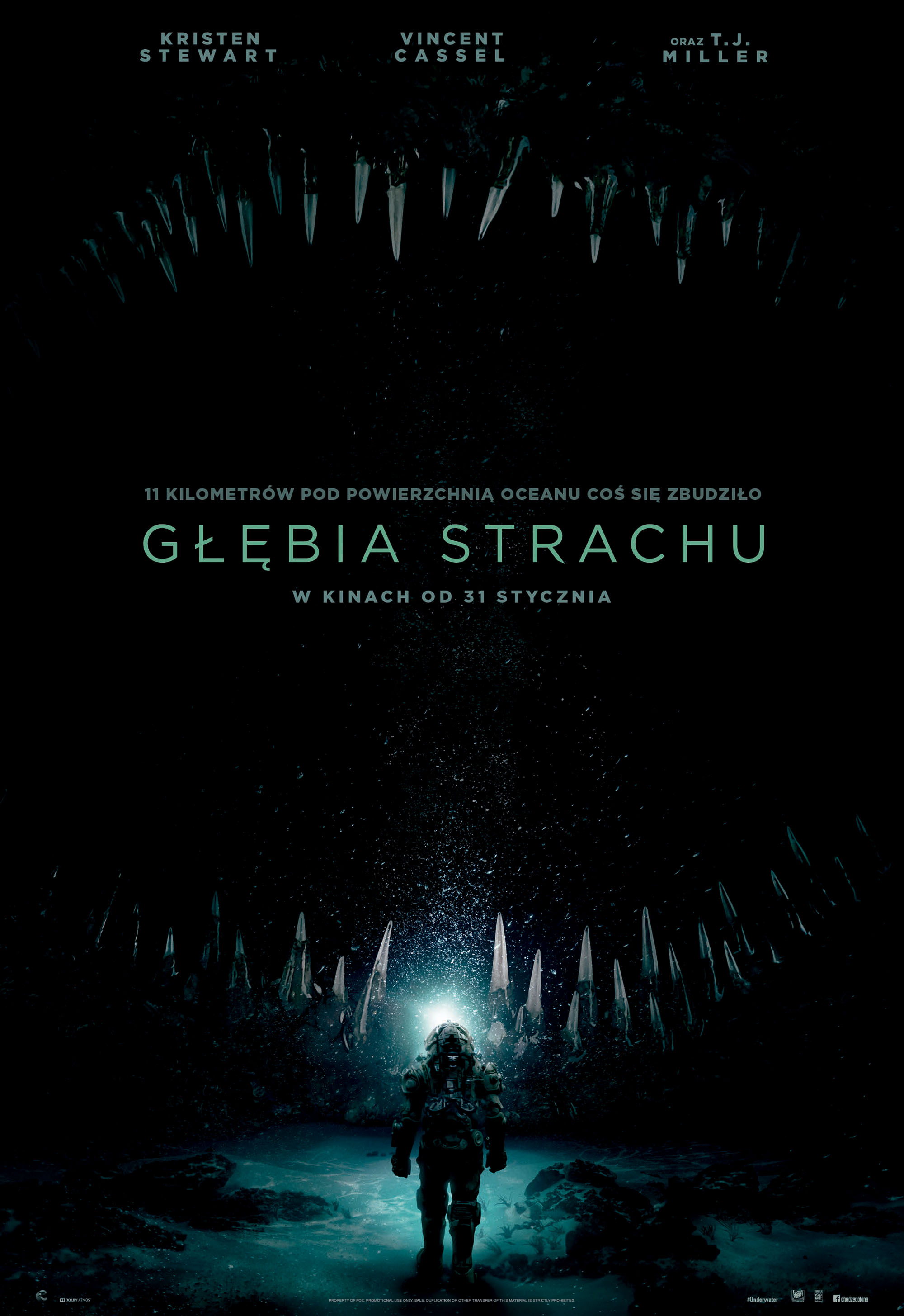 Polski plakat filmu 'Głębia Strachu'