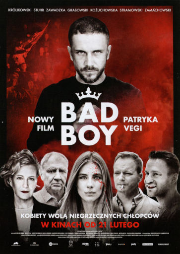 Przód ulotki filmu 'Bad Boy'