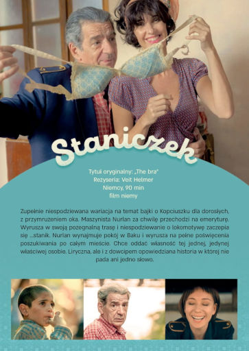 Tył ulotki filmu 'Staniczek'