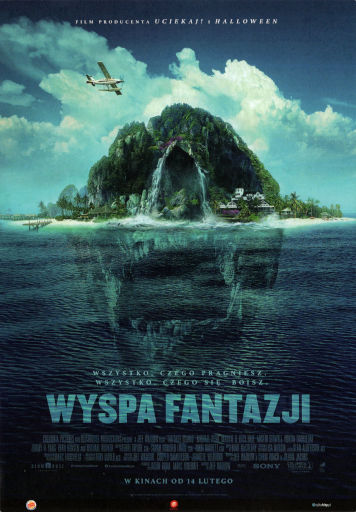 Przód ulotki filmu 'Wyspa Fantazji'