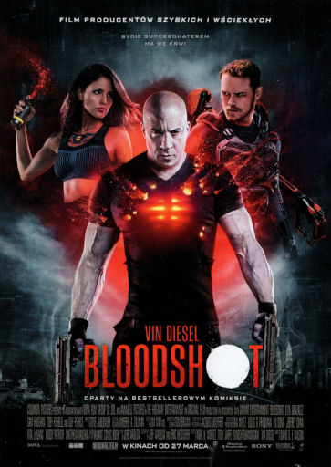 Przód ulotki filmu 'Bloodshot'