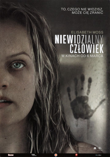 Przód ulotki filmu 'Niewidzialny Człowiek'