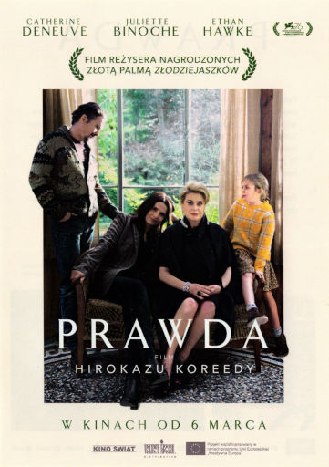 Przód ulotki filmu 'Prawda'