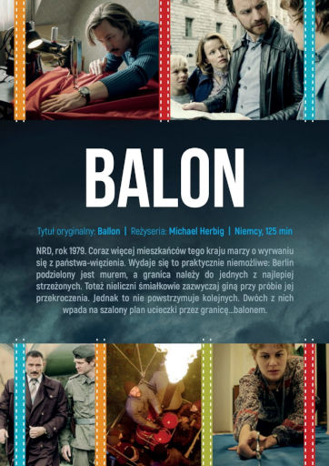 Tył ulotki filmu 'Balon'