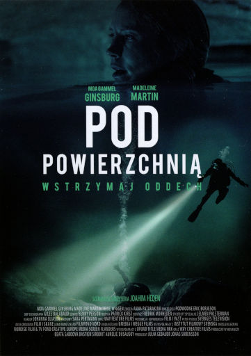 Przód ulotki filmu 'Pod Powierzchnią'