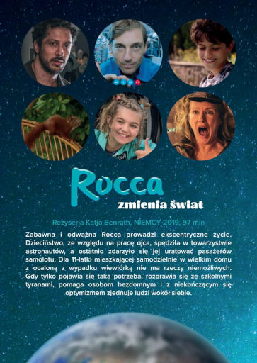 Tył ulotki filmu 'Rocca Zmienia Świat'