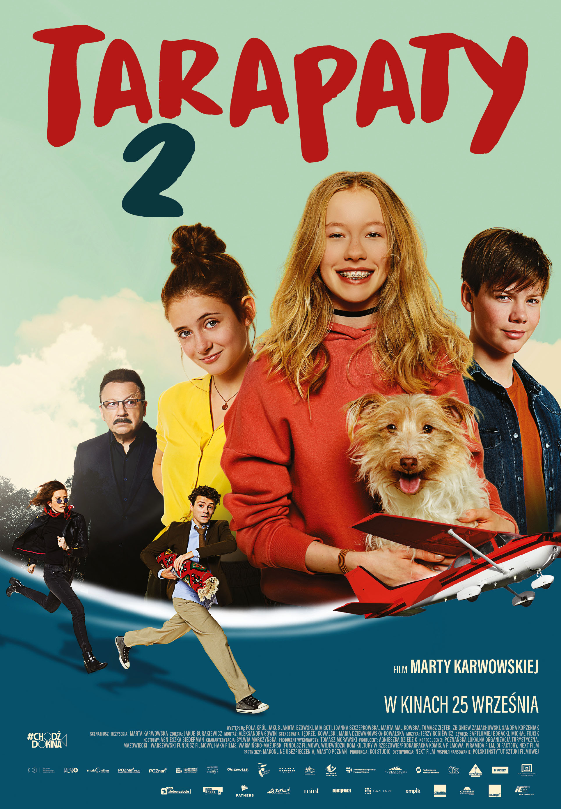 Polski plakat filmu 'Tarapaty 2'