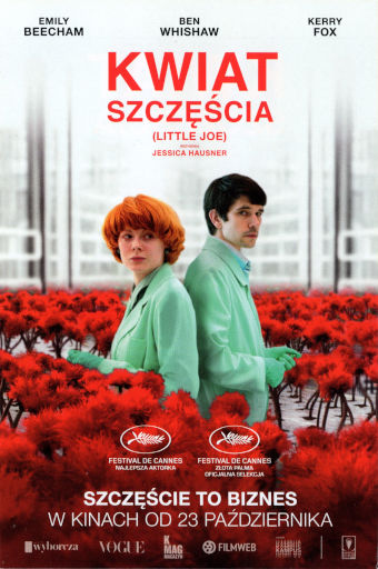 Przód ulotki filmu 'Kwiat Szczęścia'