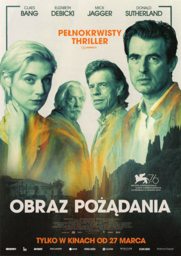 Przód ulotki filmu 'Obraz Pożądania'