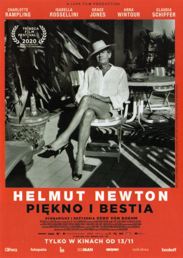 Przód ulotki filmu 'Helmut Newton. Piękno i Bestia'