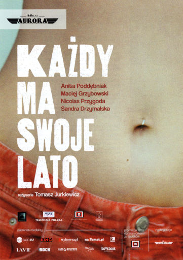 Przód ulotki filmu 'Każdy Ma Swoje Lato'