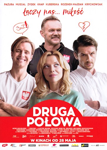 Przód ulotki filmu 'Druga połowa'