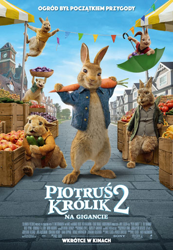 Polski plakat filmu 'Piotruś Królik 2: Na Gigancie'