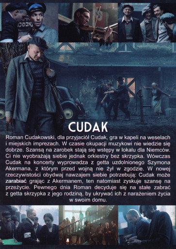 Tył ulotki filmu 'Cudak'