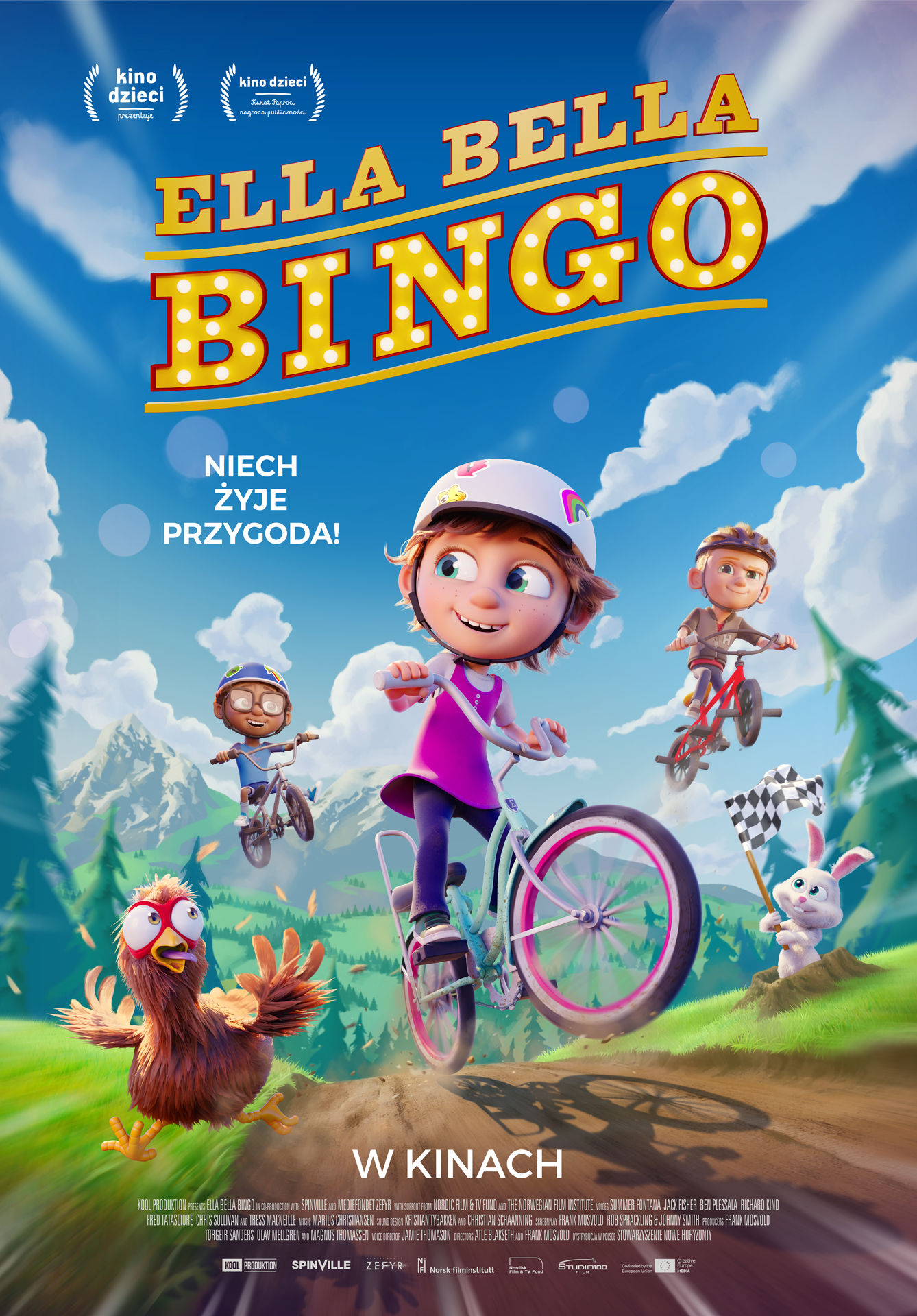 Polski plakat filmu 'Ella Bella Bingo'