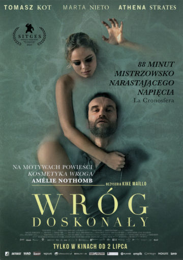 Przód ulotki filmu 'Wróg Doskonały'