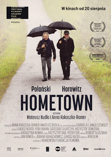 Przód ulotki filmu 'Polański, Horowitz. Hometown'