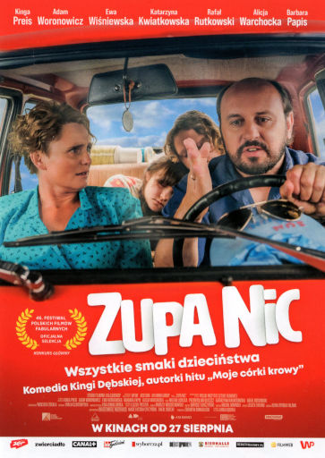 Przód ulotki filmu 'Zupa Nic'