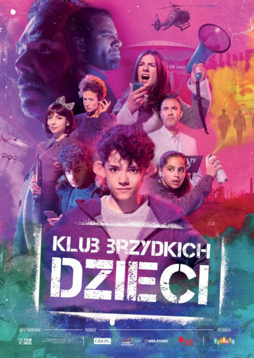 Przód ulotki filmu 'Klub Brzydkich Dzieci'