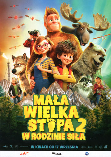 Przód ulotki filmu 'Mała Wielka Stopa 2: W Rodzinie Siła'