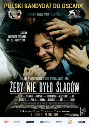 Przód ulotki filmu 'Żeby Nie Było Śladów'