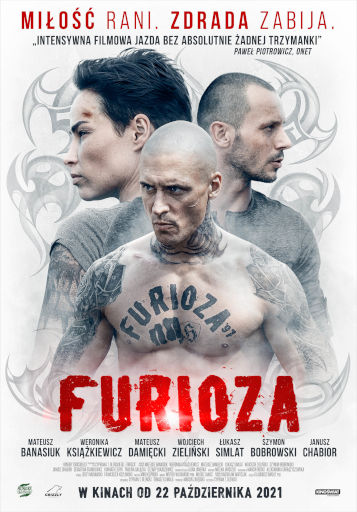 Polski plakat filmu 'Furioza'