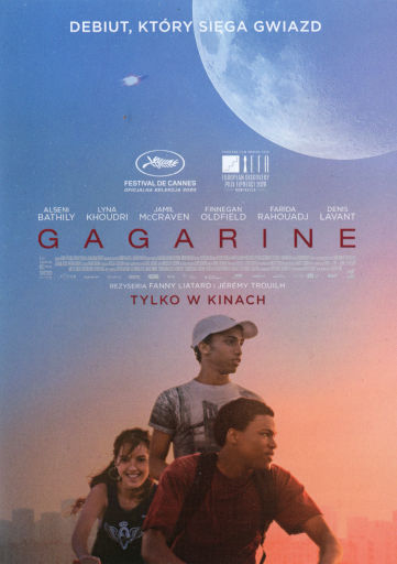 Przód ulotki filmu 'Gagarine'