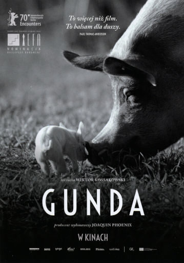 Przód ulotki filmu 'Gunda'