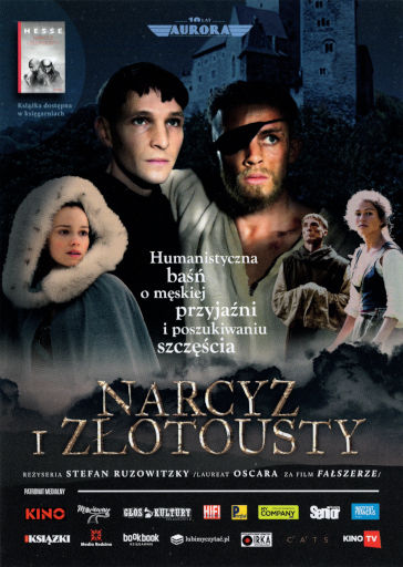 Przód ulotki filmu 'Narcyz i Złotousty'