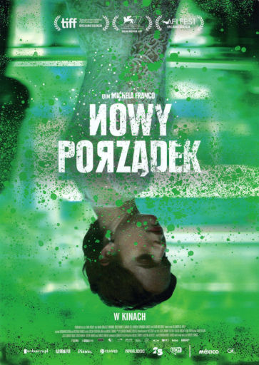 Przód ulotki filmu 'Nowy Porządek'