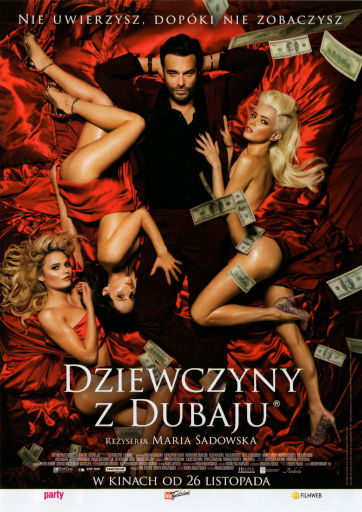 Przód ulotki filmu 'Dziewczyny Z Dubaju®'