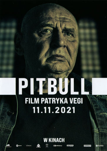 Przód ulotki filmu 'Pitbull'