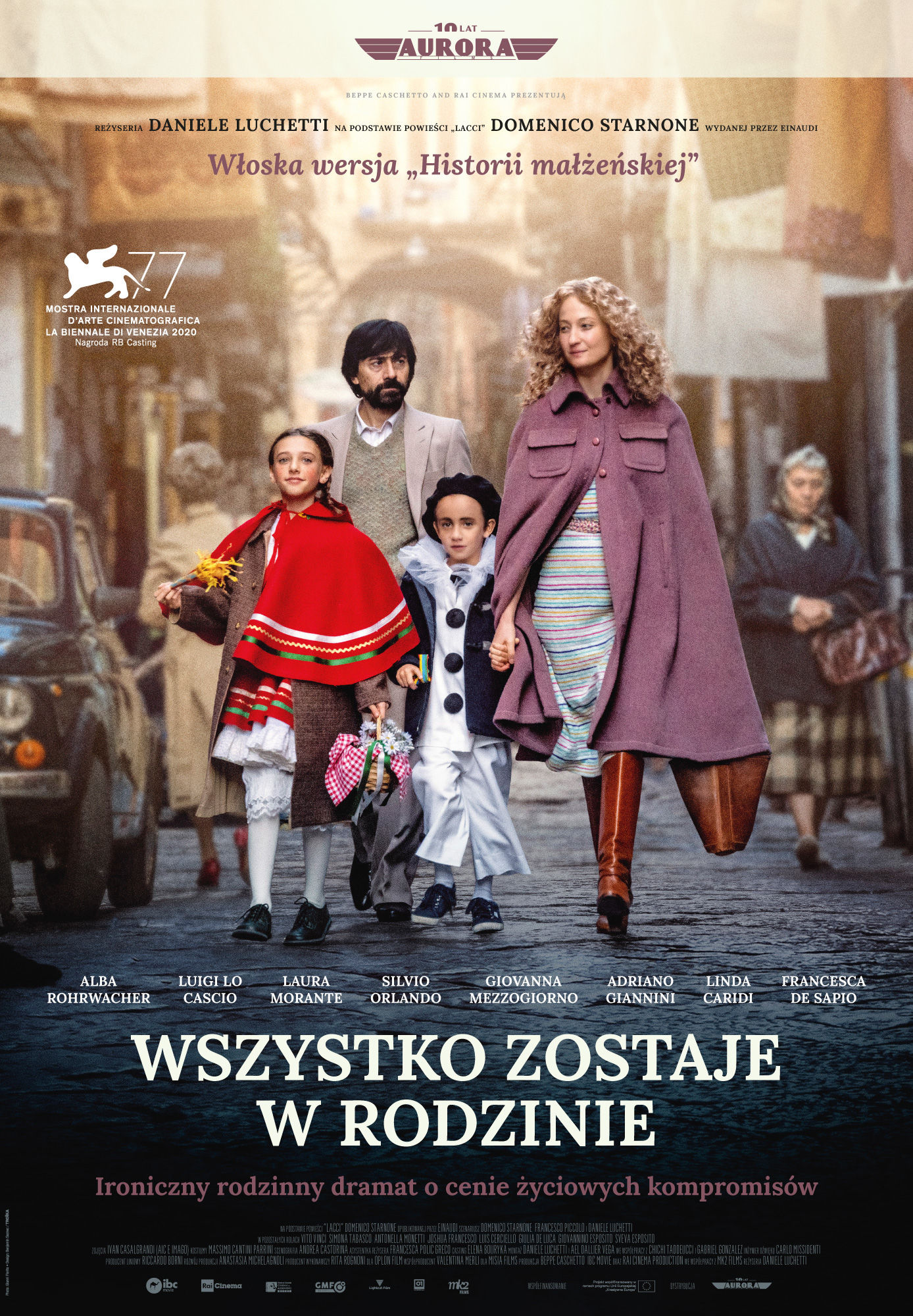 Polski plakat filmu 'Wszystko Zostaje W Rodzinie'