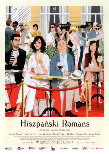 Przód ulotki filmu 'Hiszpański Romans'