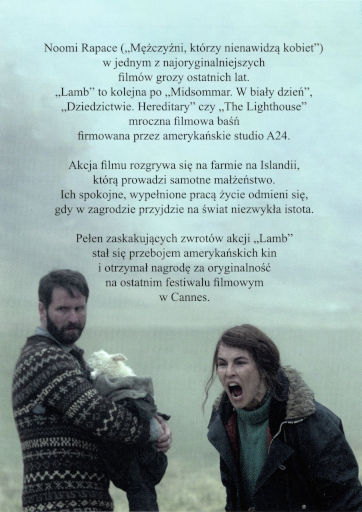 Tył ulotki filmu 'Lamb'