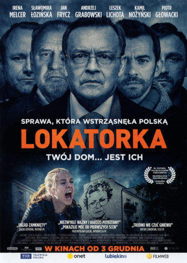 Przód ulotki filmu 'Lokatorka'