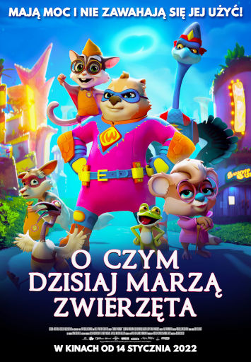 Polski plakat filmu 'O Czym Dzisiaj Marzą Zwierzęta'