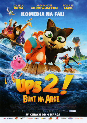 Przód ulotki filmu 'Ups 2! Bunt Na Arce'