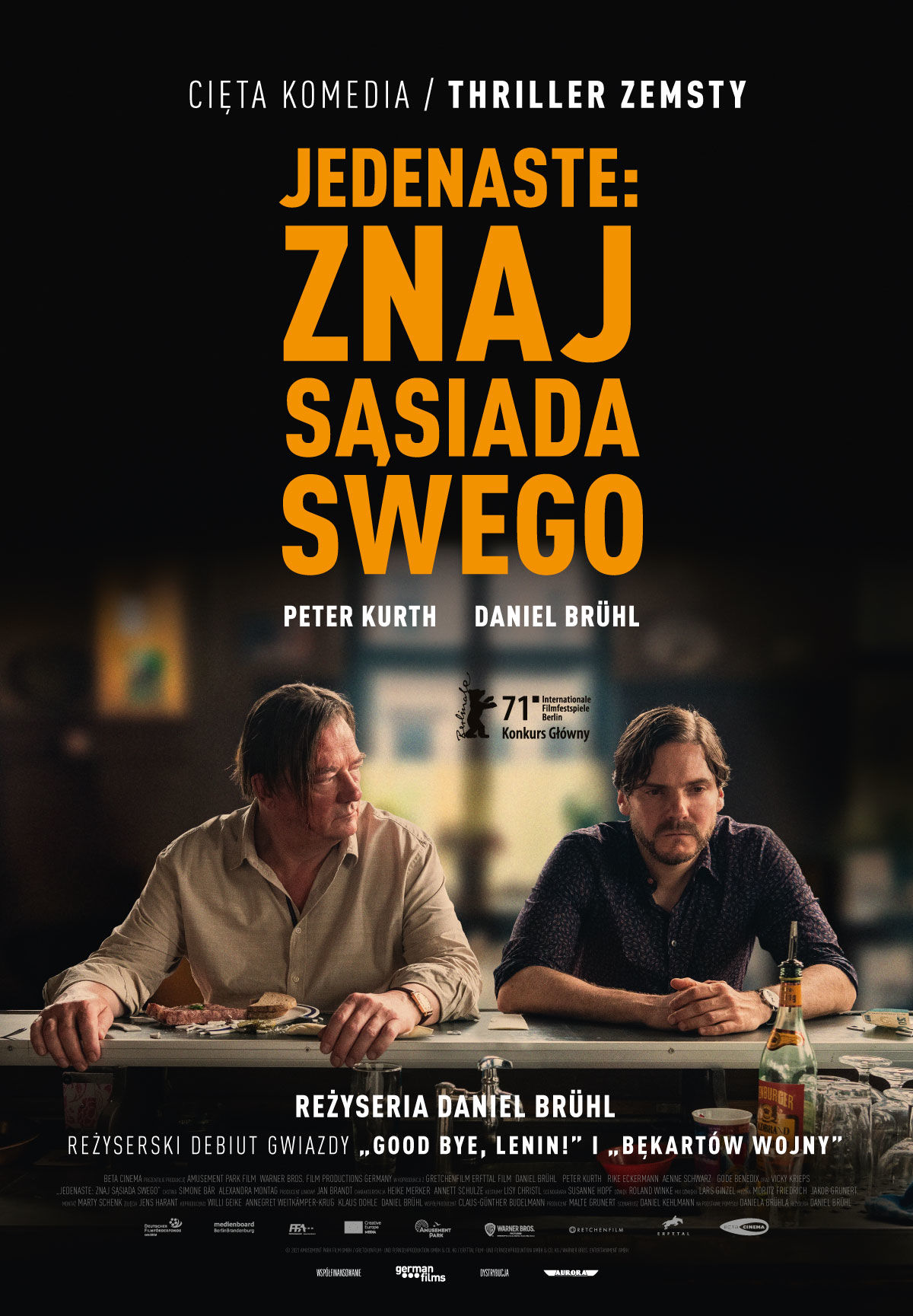 Polski plakat filmu 'Jedenaste: Znaj Sąsiada Swego'