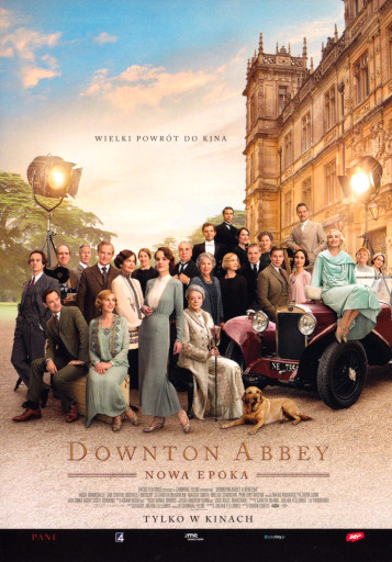 Przód ulotki filmu 'Downton Abbey: Nowa Epoka'