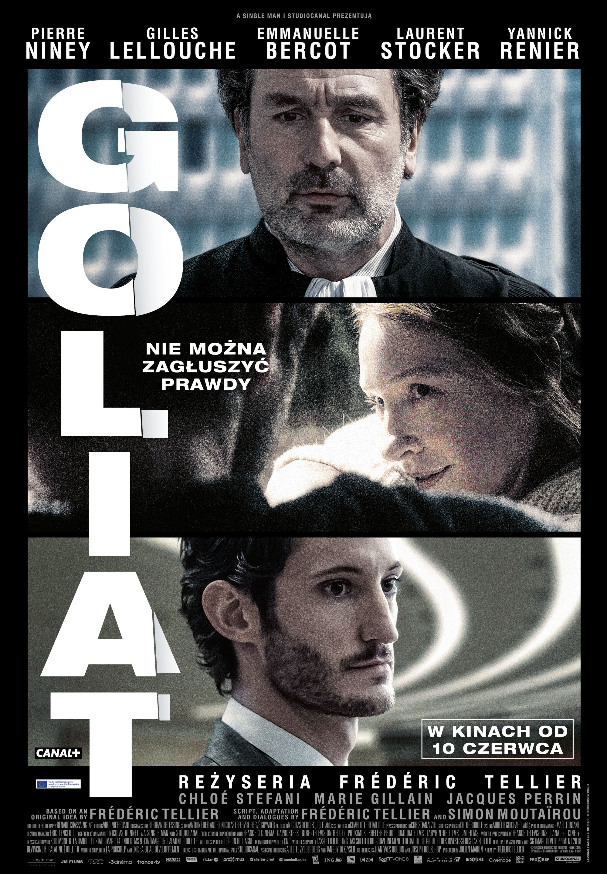 Polski plakat filmu 'Goliat'